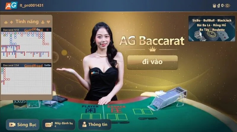 AG Gaming Loto188 - Trải nghiệm cá cược trực tuyến hàng đầu Châu Á